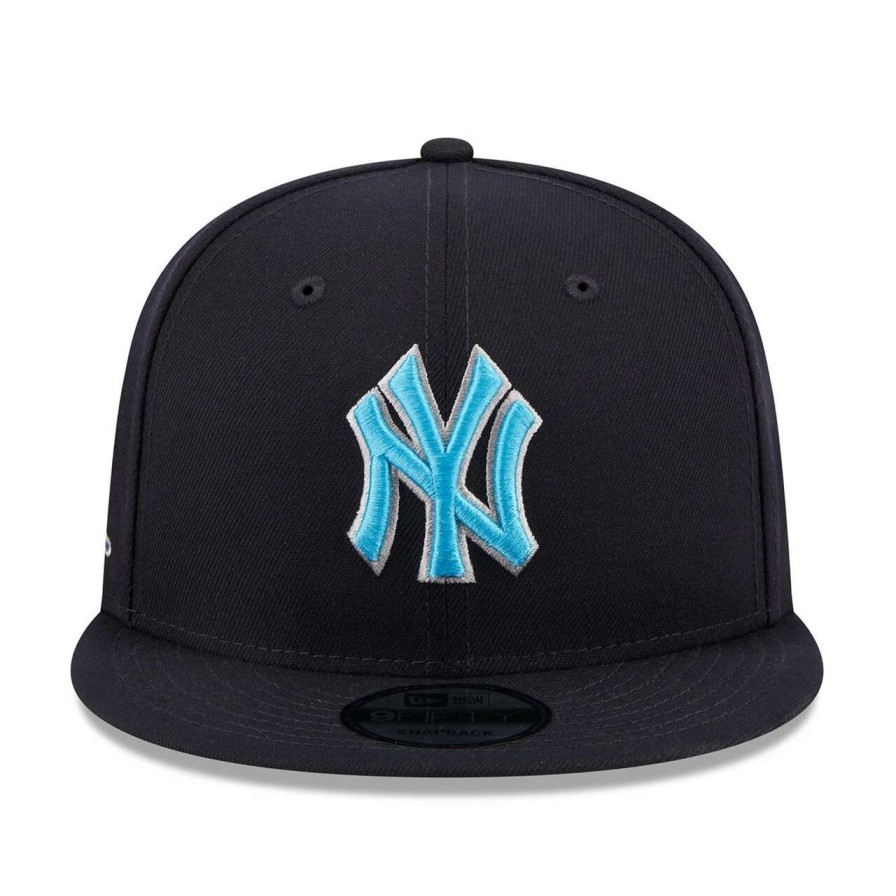 New York Yankees Caps * | Men'S New York Yankees New Era Navy 2023 Mlb Father'S Day 9Fifty Snapback Hat