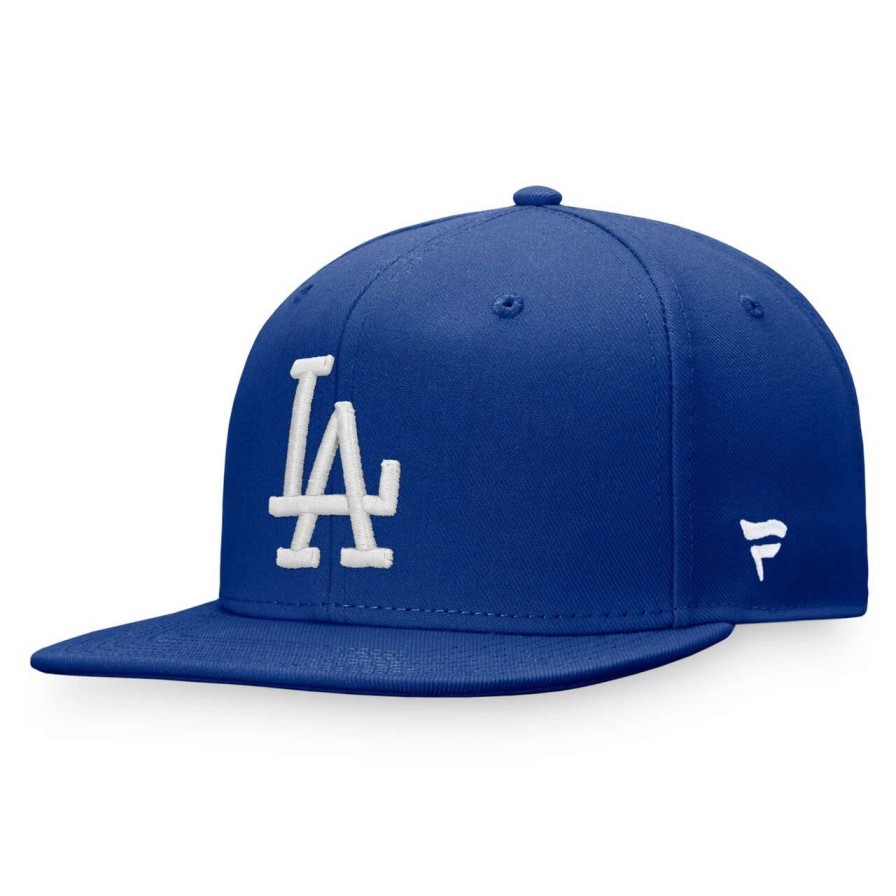 Los Angeles Dodgers Caps * | Men'S Los Angeles Dodgers Fanatics Branded Royal Cooperstown Collection Core Snapback Hat