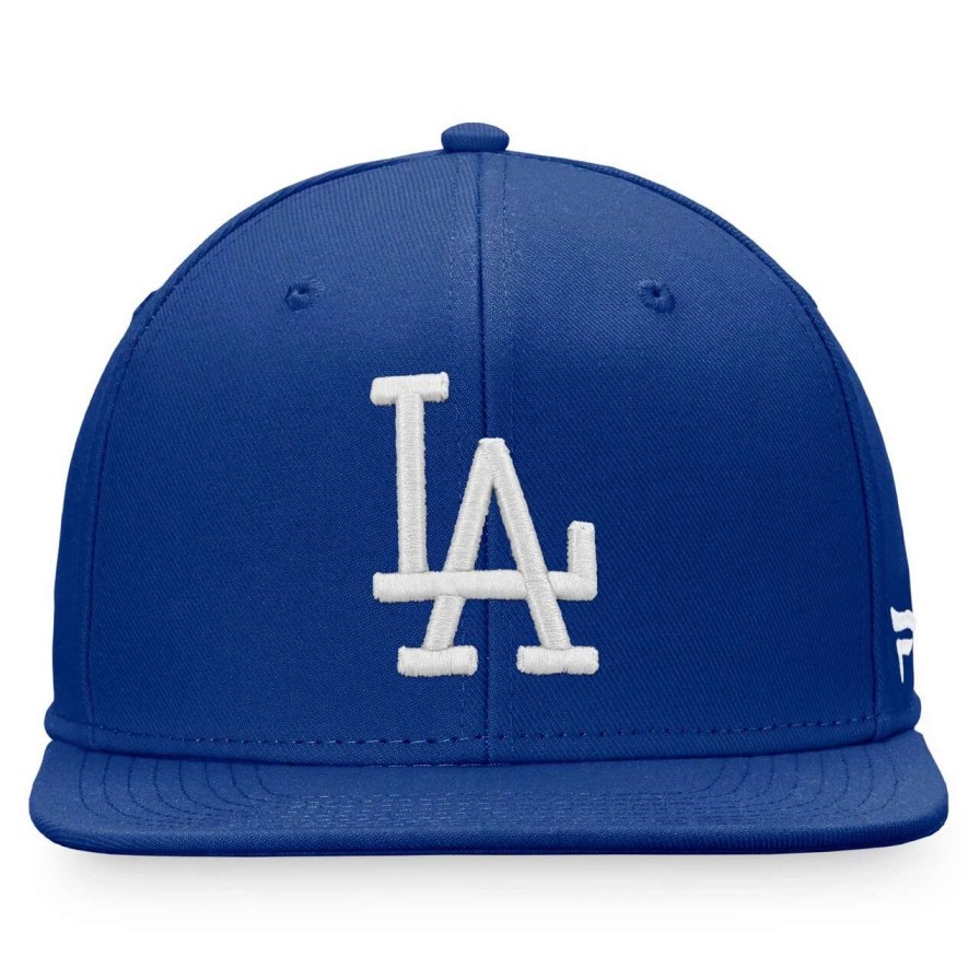 Los Angeles Dodgers Caps * | Men'S Los Angeles Dodgers Fanatics Branded Royal Cooperstown Collection Core Snapback Hat