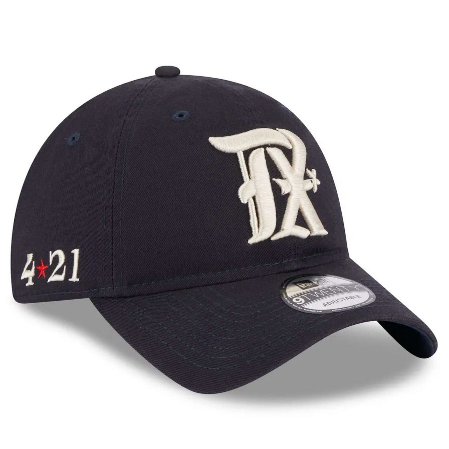 Texas Rangers Caps * | Men'S Texas Rangers New Era Navy 2023 City Connect 9Twenty Adjustable Hat