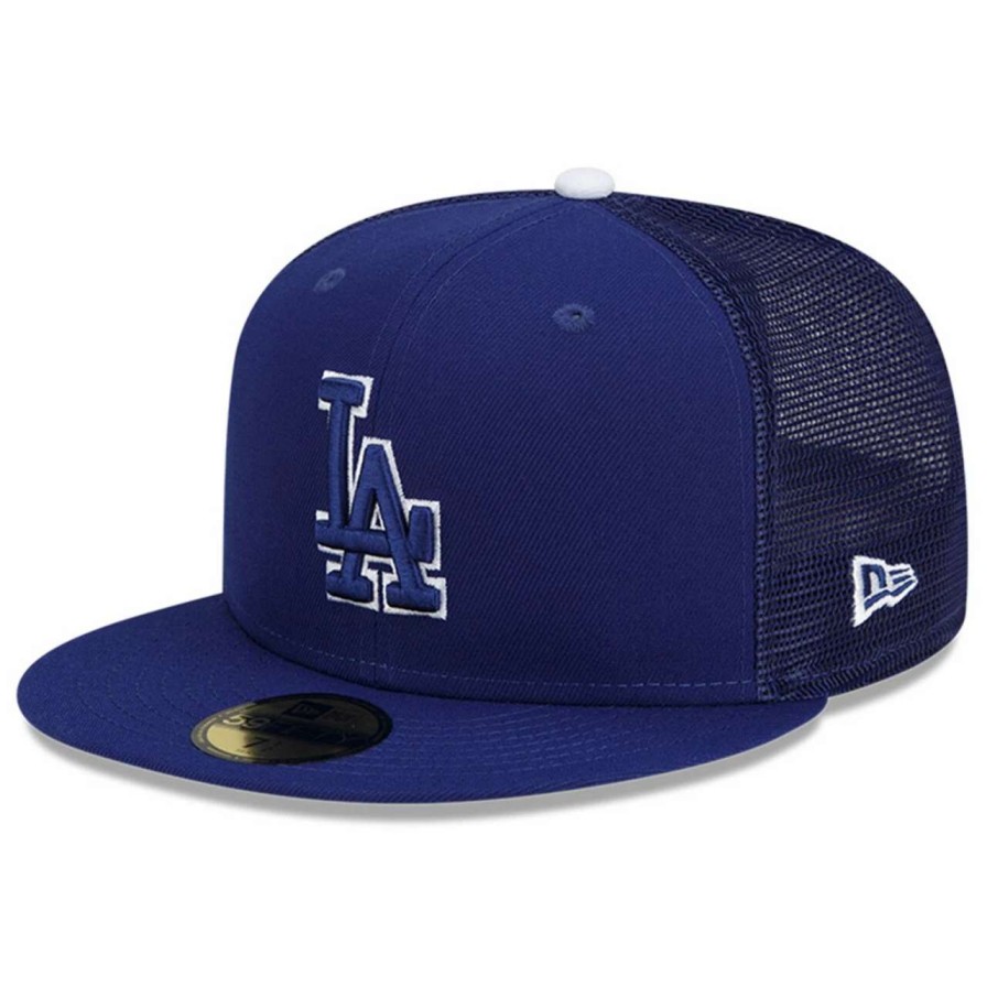 Los Angeles Dodgers Caps * | Men'S Los Angeles Dodgers New Era Royal 2023 Batting Practice 59Fifty Fitted Hat