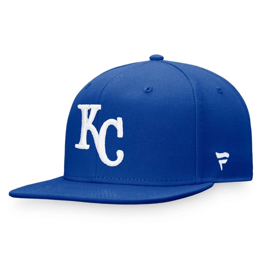 Kansas City Royals Caps * | Men'S Kansas City Royals Fanatics Branded Royal Cooperstown Collection Core Snapback Hat