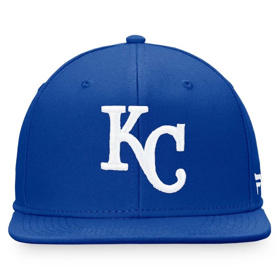 Kansas City Royals Caps * | Men'S Kansas City Royals Fanatics Branded Royal Cooperstown Collection Core Snapback Hat