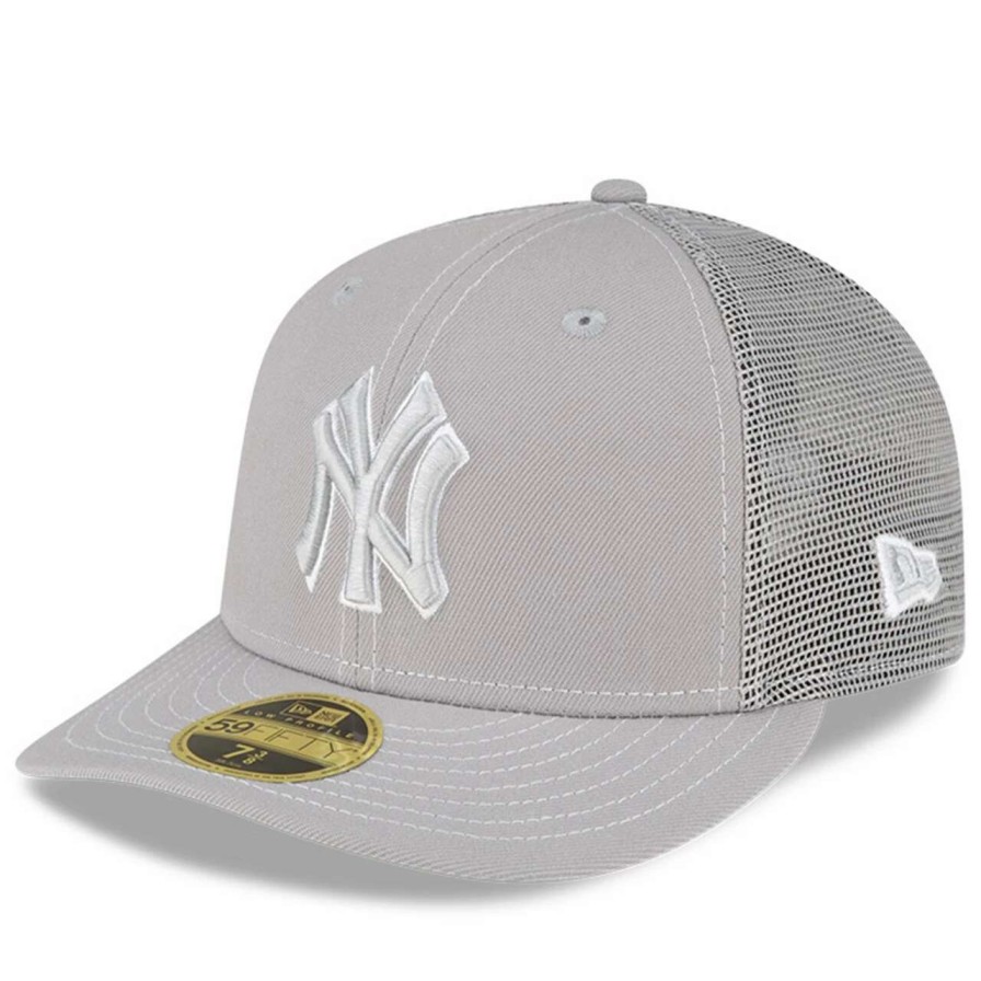 New York Yankees Caps * | Men'S New York Yankees New Era Gray 2023 On-Field Batting Practice Low Profile 59Fifty Fitted Hat