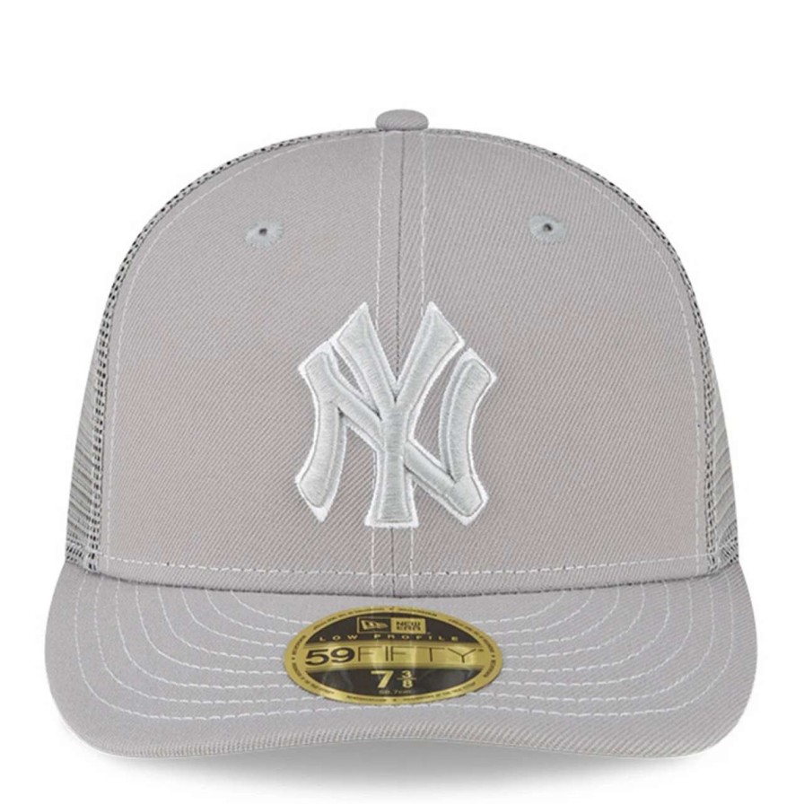 New York Yankees Caps * | Men'S New York Yankees New Era Gray 2023 On-Field Batting Practice Low Profile 59Fifty Fitted Hat