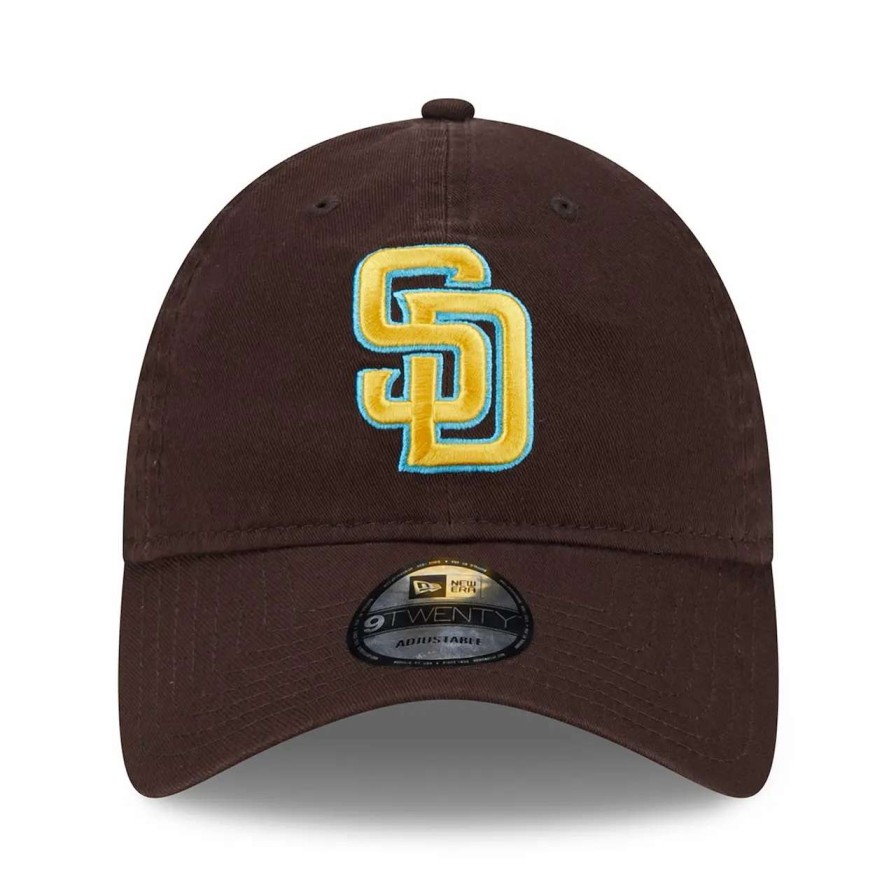 San Diego Padres Caps * | Men'S San Diego Padres New Era Brown 2023 Mlb Father'S Day 9Twenty Adjustable Hat