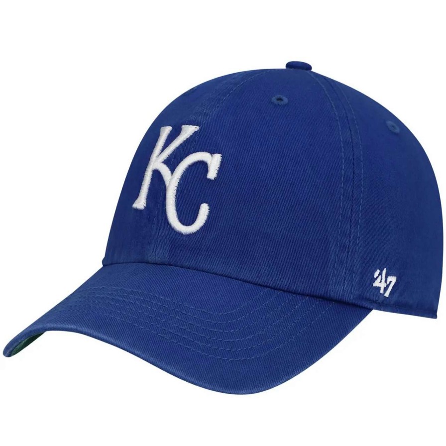 Kansas City Royals Caps * | Men'S Kansas City Royals '47 Royal Team Franchise Fitted Hat