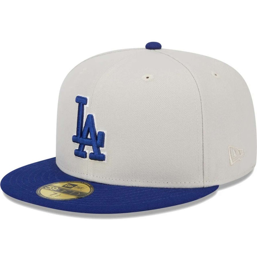 Los Angeles Dodgers Caps * | Men'S Los Angeles Dodgers New Era Gray/Royal World Class Back Patch 59Fifty Fitted Hat