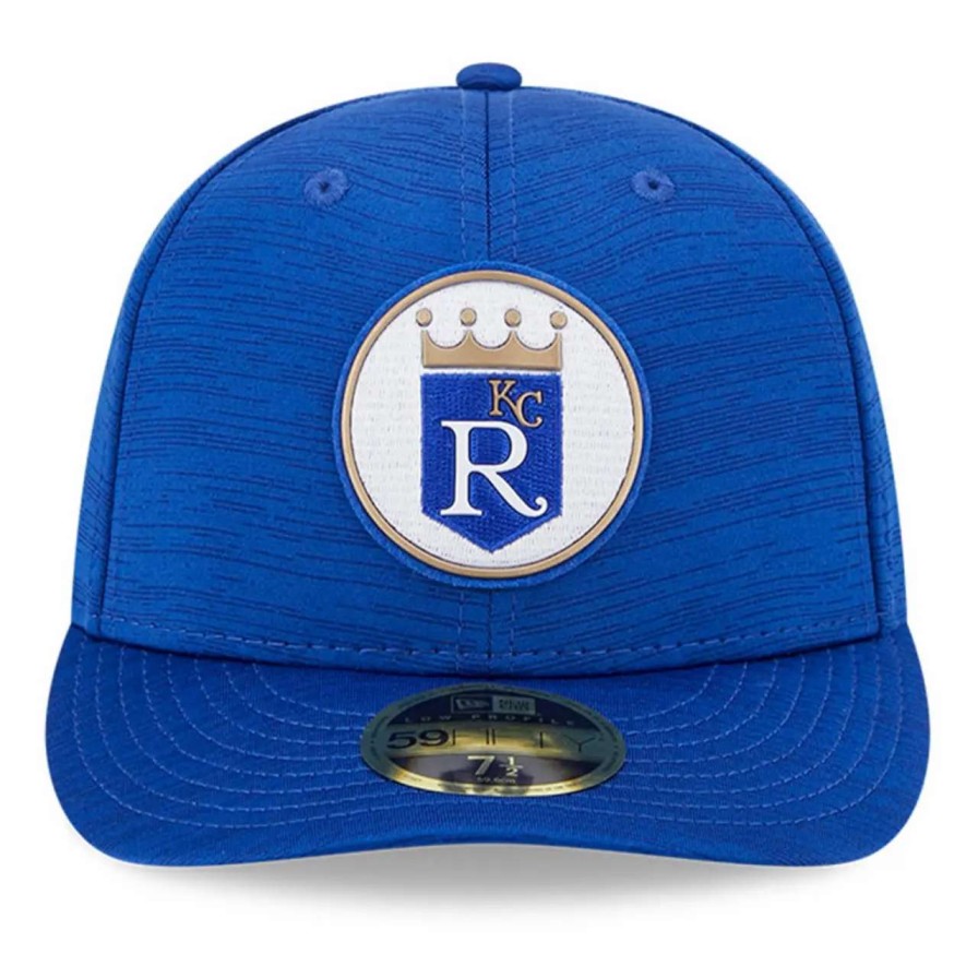 Kansas City Royals Caps * | Men'S Kansas City Royals New Era Royal 2023 Clubhouse Low Profile 59Fifty Fitted Hat