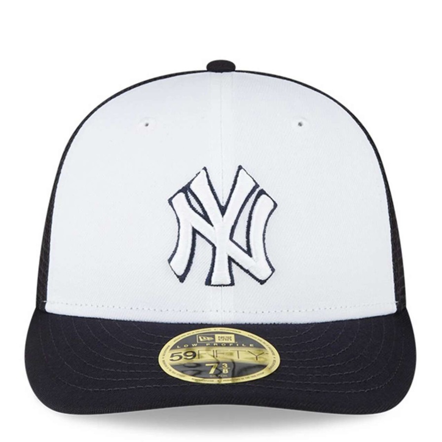 New York Yankees Caps * | Men'S New York Yankees New Era Navy/White 2023 On-Field Batting Practice Low Profile 59Fifty Fitted Hat