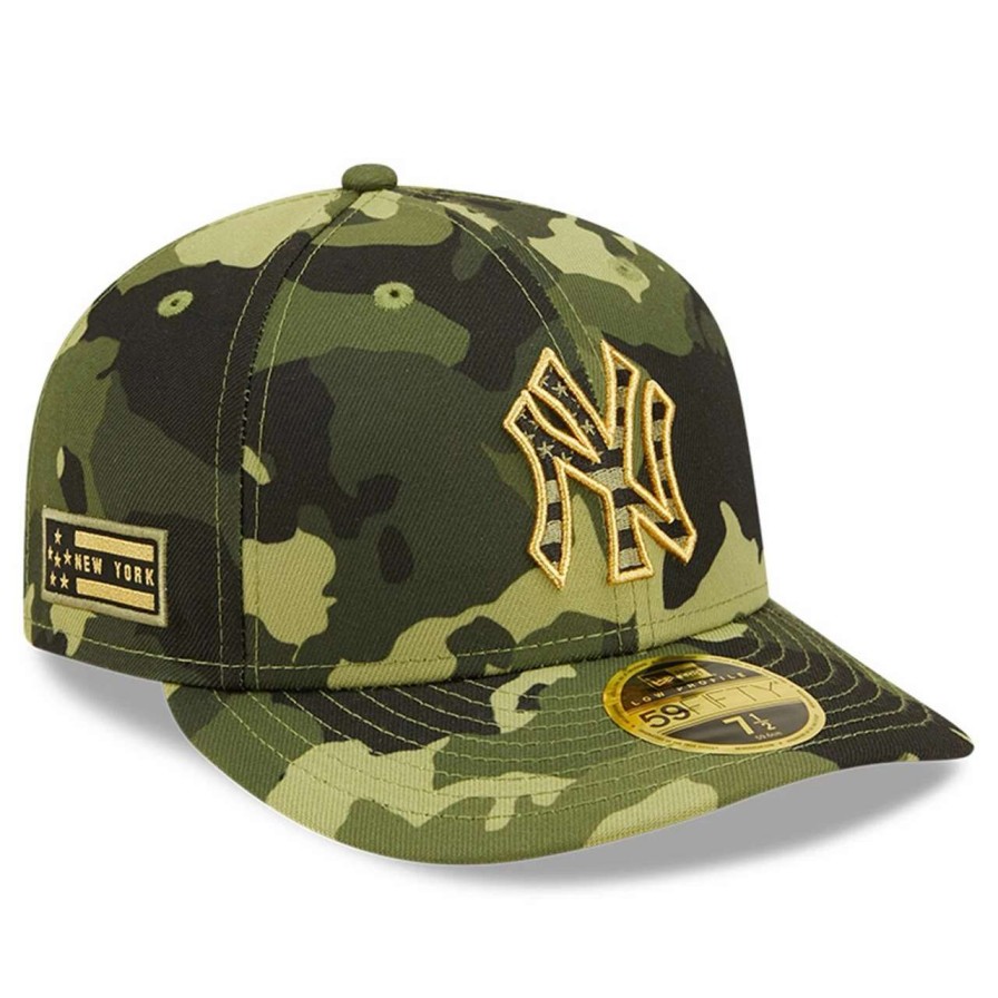 New York Yankees Caps * | Men'S New York Yankees New Era Camo 2022 Armed Forces Day On-Field Low Profile 59Fifty