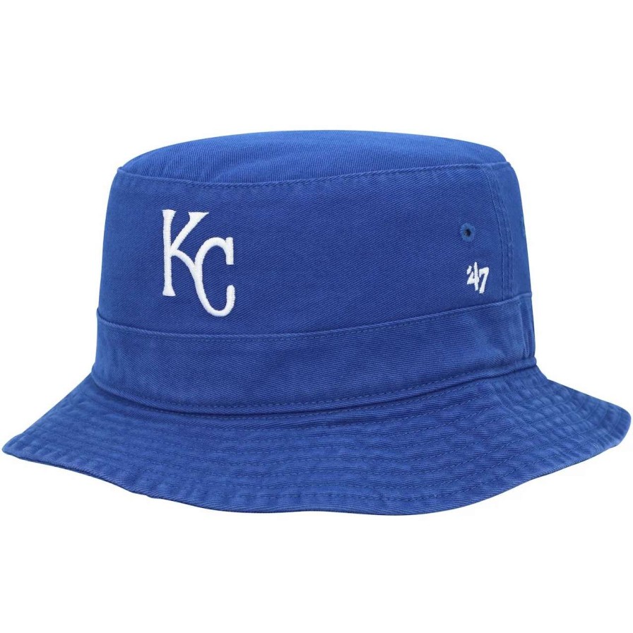 Kansas City Royals Caps * | Men'S Kansas City Royals '47 Royal Primary Bucket Hat