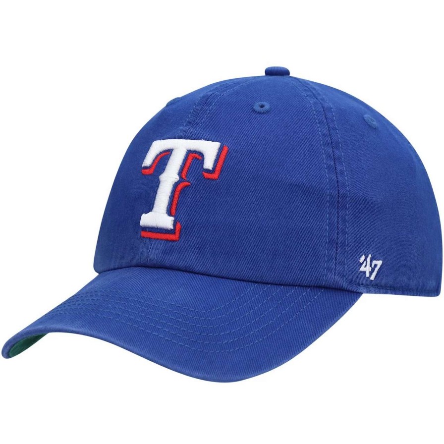 Texas Rangers Caps * | Men'S Texas Rangers '47 Royal Franchise Team Fitted Hat