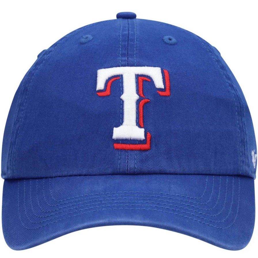 Texas Rangers Caps * | Men'S Texas Rangers '47 Royal Franchise Team Fitted Hat