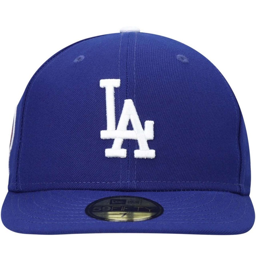 Los Angeles Dodgers Caps * | Men'S Los Angeles Dodgers New Era Royal 9/11 Memorial Side Patch 59Fifty Fitted Hat