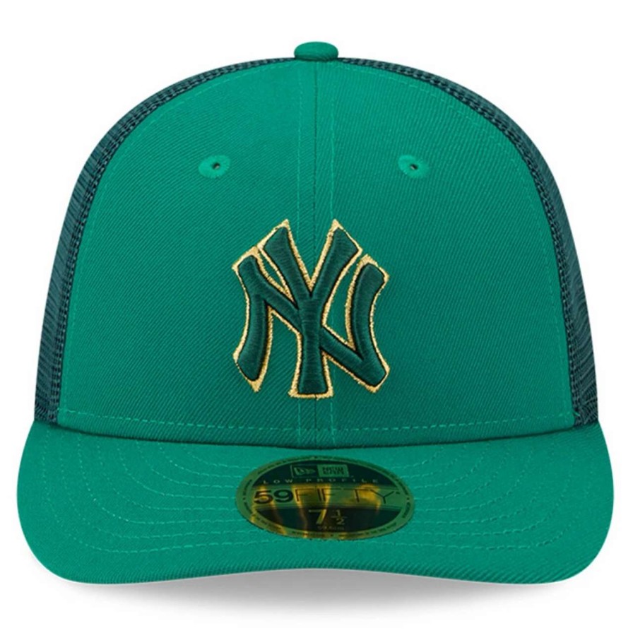 New York Yankees Caps * | Men'S New York Yankees New Era Kelly Green 2023 St. Patrick'S Day Low Profile 59Fifty Fitted Hat