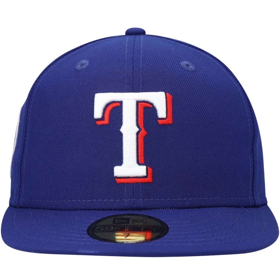 Texas Rangers Caps * | Men'S Texas Rangers New Era Royal 9/11 Memorial Side Patch 59Fifty Fitted Hat