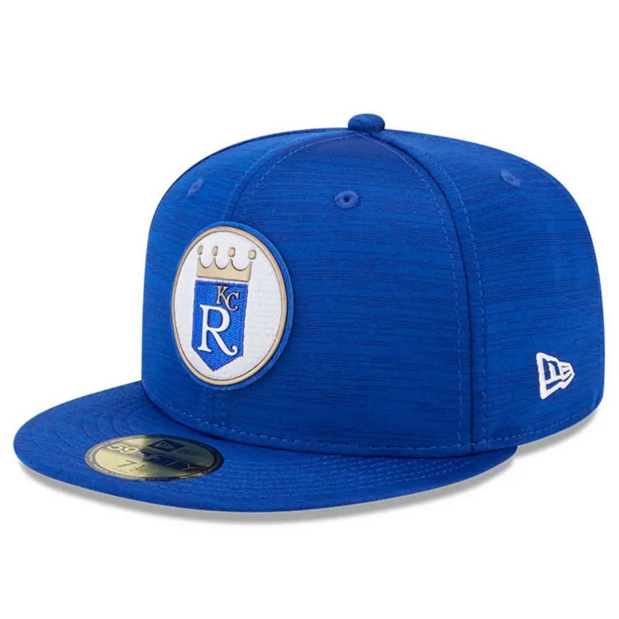 Kansas City Royals Caps * | Men'S Kansas City Royals New Era Royal 2023 Clubhouse 59Fifty Fitted Hat