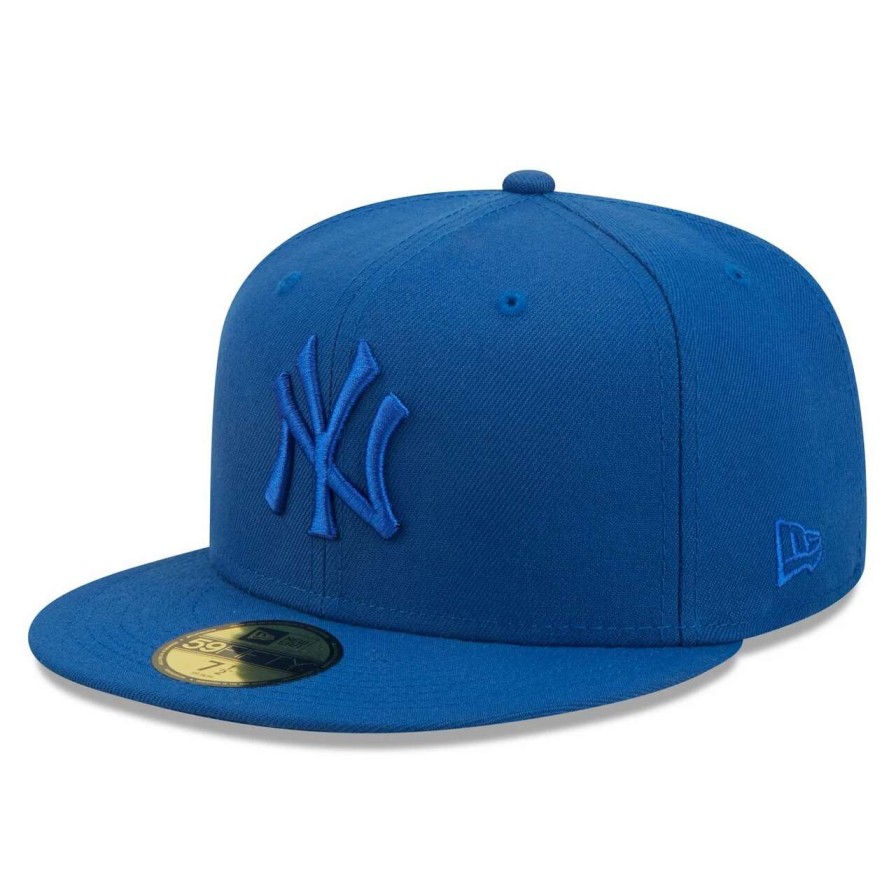 New York Yankees Caps * | Men'S New York Yankees New Era Royal Tonal 59Fifty Fitted Hat