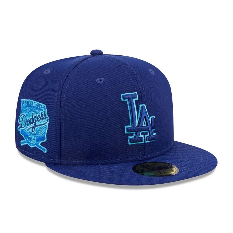 Los Angeles Dodgers Caps * | Men'S Los Angeles Dodgers New Era Royal 2023 Mlb Father'S Day On-Field 59Fifty Fitted Hat