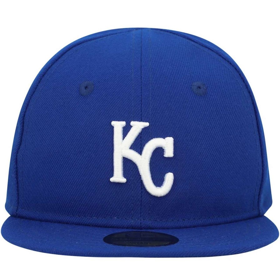 Kansas City Royals Caps * | Infant Kansas City Royals New Era Royal My First 59Fifty Fitted Hat