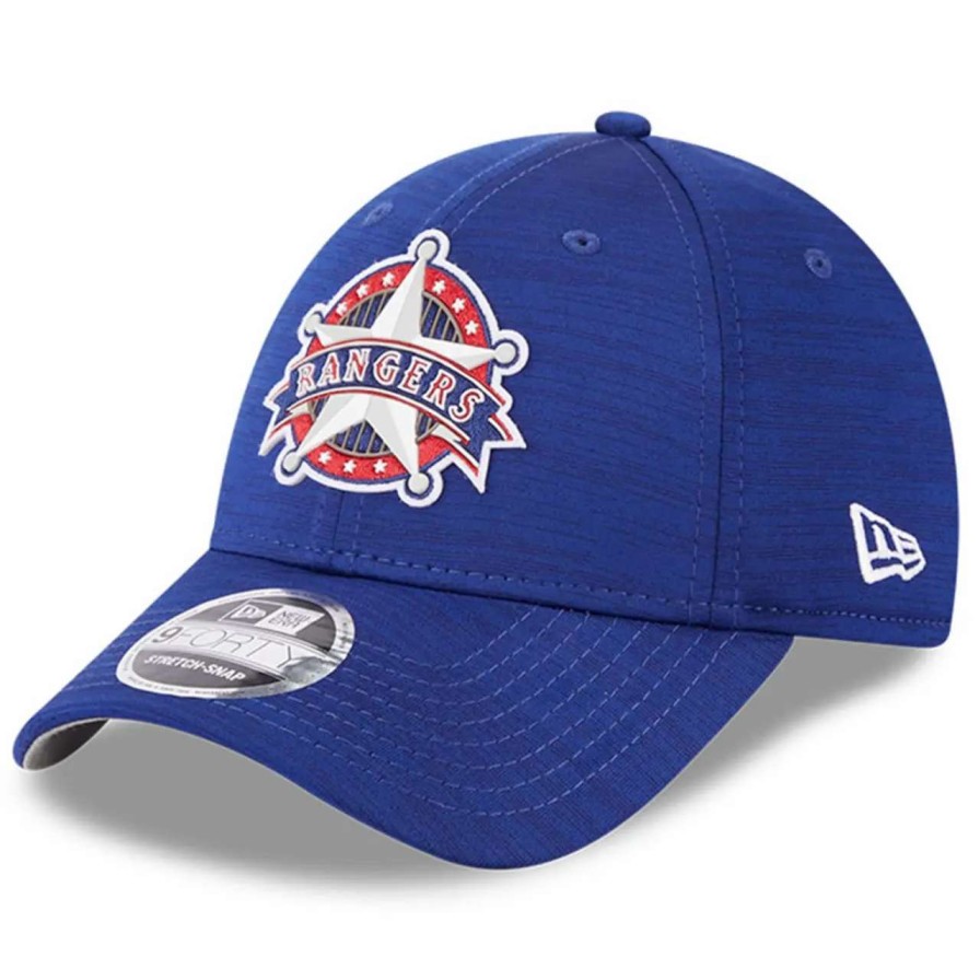 Texas Rangers Caps * | Men'S Texas Rangers New Era Royal 2023 Clubhouse 9Forty Snapback Hat