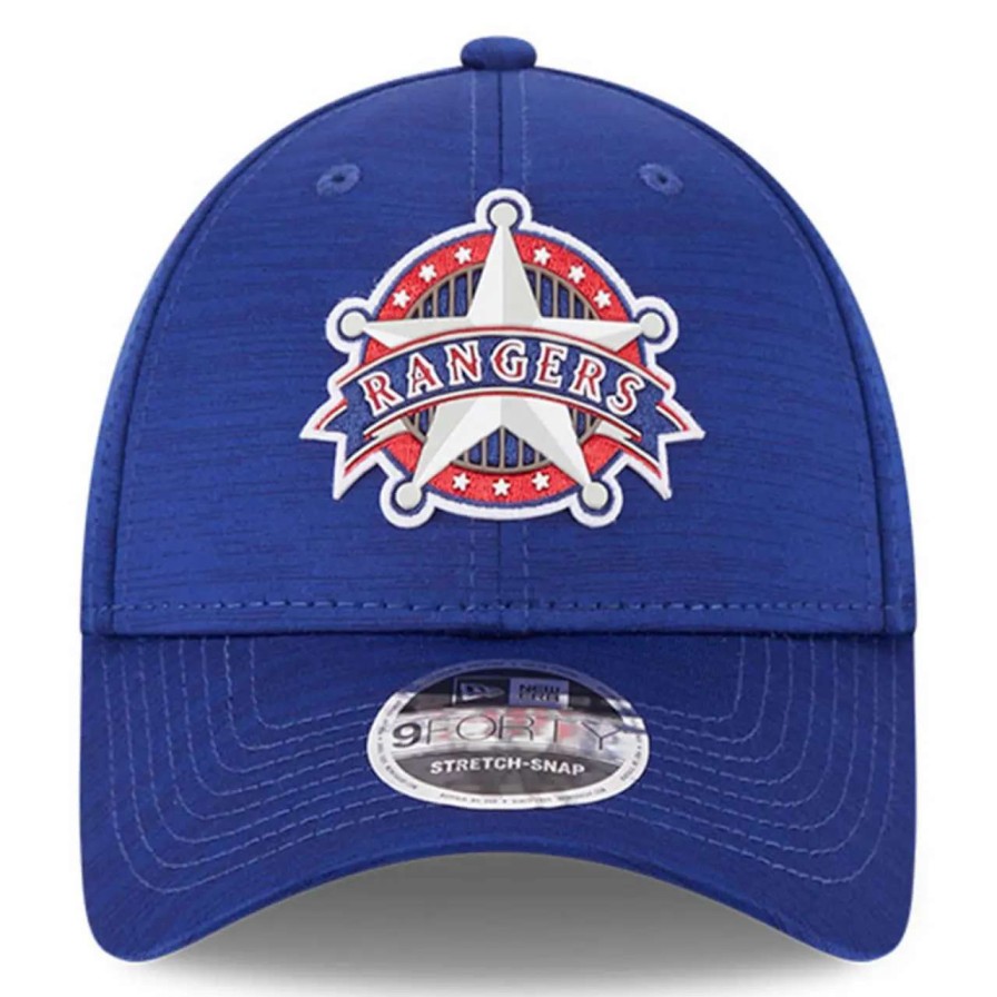 Texas Rangers Caps * | Men'S Texas Rangers New Era Royal 2023 Clubhouse 9Forty Snapback Hat