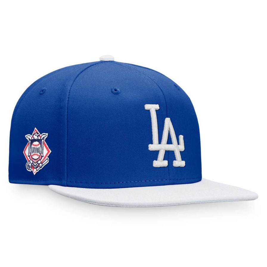 Los Angeles Dodgers Caps * | Men'S Los Angeles Dodgers Fanatics Branded Royal/White Fundamental Two-Tone Snapback Hat