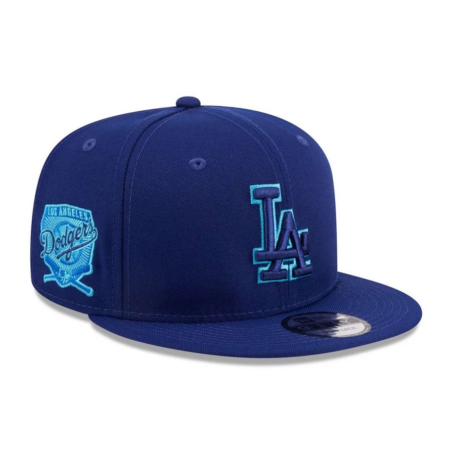 Los Angeles Dodgers Caps * | Men'S Los Angeles Dodgers New Era Royal 2023 Mlb Father'S Day 9Fifty Snapback Hat