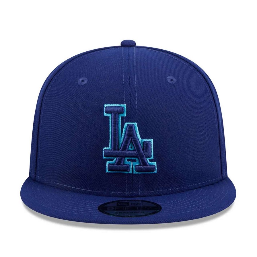 Los Angeles Dodgers Caps * | Men'S Los Angeles Dodgers New Era Royal 2023 Mlb Father'S Day 9Fifty Snapback Hat